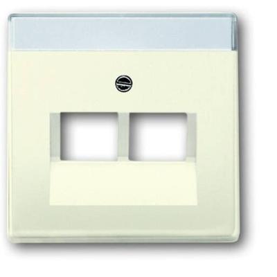Busch-Jaeger 2CKA001710A3146 UAE-, IAE-, ISDN-contactdoos Afdekking Parel-wit, Crème-wit 1 stuk(s)