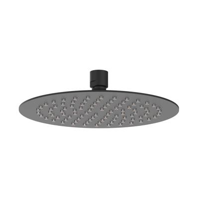 Hoofddouche IVY Slim 30 cm Anti-Kalk Nozzels Eco-Air Mat Zwart PED