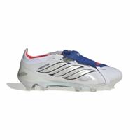 adidas Predator Elite FT Gras Voetbalschoenen (FG) Wit Zilver Blauw Rood