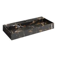 SaniClear Portoro Gold | Marmer | Op meubel | 1 kraangat | Rechthoek | Zwart Marmer SaniClear Portoro Gold | Marmer | Op meubel | 1 kraangat | Rechthoek | Zwart Marmer