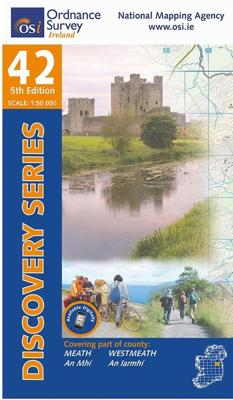 Topografische kaart - Wandelkaart 42 Discovery Meath / Westmeath | Ordnance Survey Ireland