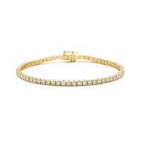 14K Geelgouden Tennisarmband met Lab Grown Diamanten (3.00 ct)