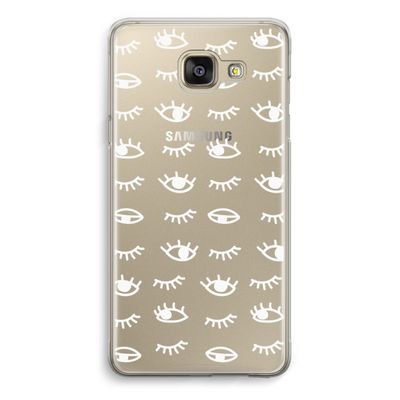 Eye pattern #3: Samsung Galaxy A5 (2016) Transparant Hoesje