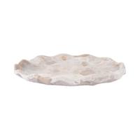 present time - Tray Waved Oval Small