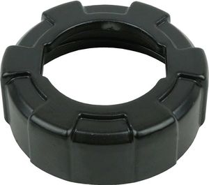 Irion Wartelmoer | aluminium | zwart | v.voegenpistool gesloten | 1 stuk - 600033 - 600033