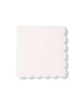 HEMA Servetten 24x24cm papier strepen roze - 20 stuks