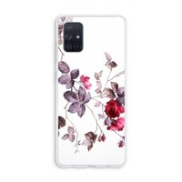 Mooie bloemen: Galaxy A71 Transparant Hoesje