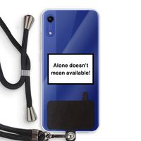 Alone: Honor Play 8A Transparant Hoesje met koord
