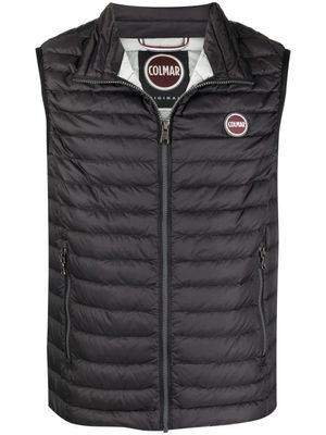 Colmar gilet matelassée à patch logo - Noir