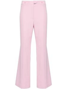 Maje pantalon palazzo à taille mi-haute - Rose