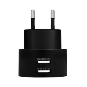 LogiLink USB-oplader 10.5 W Binnen, Thuis Uitgangsstroom (max.) 2100 mA Aantal uitgangen: 2 x USB-A