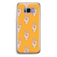 Rock: Samsung Galaxy S8 Plus Transparant Hoesje