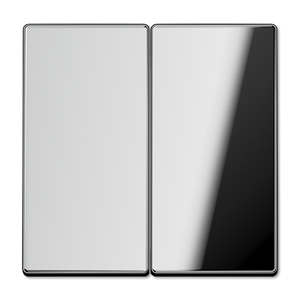 Jung LS990 drukknop serie voor serieschakelaar glanzend chroom