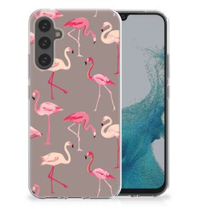 Samsung Galaxy A34 TPU Hoesje Flamingo