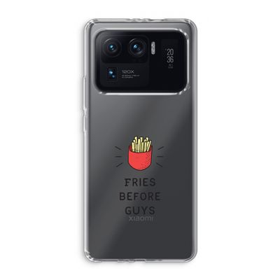 Fries before guys: Xiaomi Mi 11 Ultra Transparant Hoesje