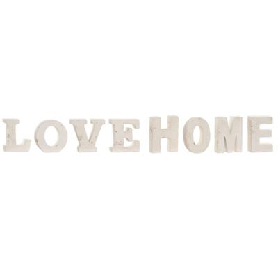 Decoratieve figuren Home ESPRIT Licht Roze 42.5 X 3.5 X 12 CM 42,5 X 3,5 X 11 CM (2 Stuks)