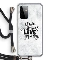 Partner in crime: Samsung Galaxy A72 5G Transparant Hoesje met koord