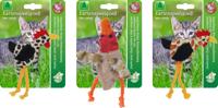Katten-speelgoed kip/eend touwpoot 12cm - Gebr de boon