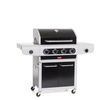 Siesta 412 Black Edition duits gasbarbecue 132x56x118 cm BBQ Barbecook - Barbecook
