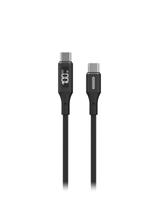Sitecom USB-C naar USB-C voedingskabel met led-scherm - thumbnail