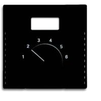 Busch-Jaeger 2CKA001710A3695 Temperatuurregelaar Afdekking Future lineair Zwart-grijs, Antraciet 1 stuk(s)