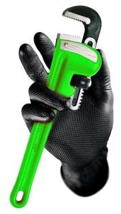 Gripp-it handschoenen nitril l doos à 50 stuks zwart