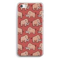 Mammoet: iPhone 5 / 5S / SE Transparant Hoesje