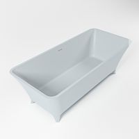 Vrijstaand bad Mondiaz Lundy | 170x75 cm | Solid surface | Ovaal | Clay Vrijstaand bad Mondiaz Lundy | 170x75 cm | Solid surface | Ovaal | Clay