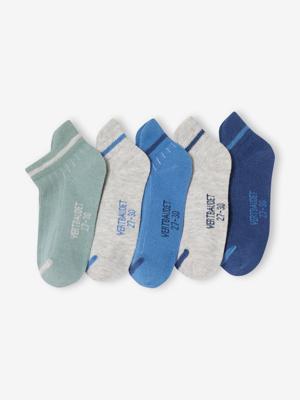 Set van 5 paar sokken gemêleerd grijs