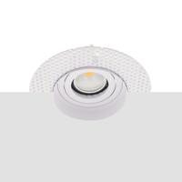 LED trimless spot kantelbaar MR16 COB 3Watt rond WIT dimbaar (12Volt)