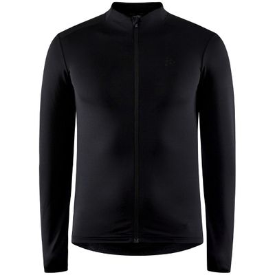 Fietsshirt - Craft Adv Essence Jersey lange mouw - S - Heren - Zwart