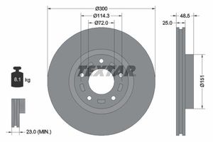 Remschijf 92130403