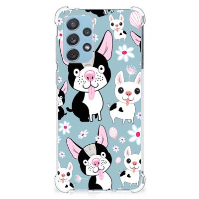 Samsung Galaxy A73 Case Anti-shock Hondjes Samsung Galaxy A73 Case Anti-shock Hondjes