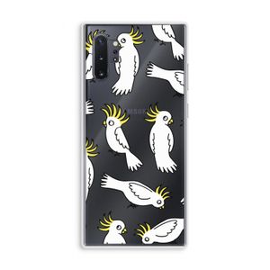 Papegaai: Samsung Galaxy Note 10 Plus Transparant Hoesje