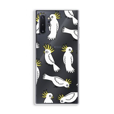 Papegaai: Samsung Galaxy Note 10 Plus Transparant Hoesje