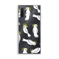 Papegaai: Samsung Galaxy Note 10 Plus Transparant Hoesje