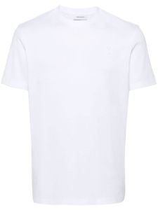 Ferragamo t-shirt en coton à patch logo - Blanc