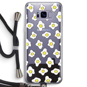 Spiegeleitjes: Samsung Galaxy S8 Transparant Hoesje met koord