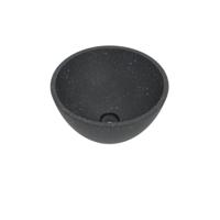 Basic Line Opbouw Waskom - 40x40x14 cm - Rond - Hardsteen