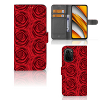 Poco F3 | Xiaomi Mi 11i Hoesje Red Roses - thumbnail