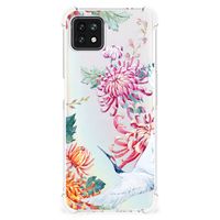 OPPO A53 5G | A73 5G Case Anti-shock Bird Flowers - thumbnail