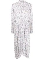 MARANT ÉTOILE robe-chemise Okley - Blanc