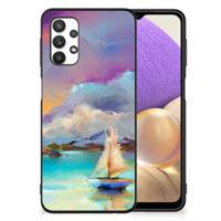 Kleurrijke Telefoonhoesje Samsung Galaxy A32 5G Boat
