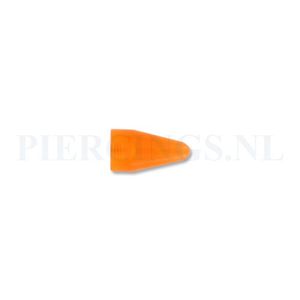 Spike 1.6 mm acryl oranje groot