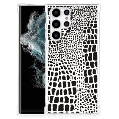 Samsung Galaxy S22 Ultra Case Anti-shock Slangenprint Samsung Galaxy S22 Ultra Case Anti-shock Slangenprint