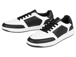 LIVERGY Heren sneakers (Zwart/wit, 46)