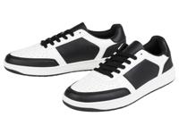 LIVERGY Heren sneakers (Zwart/wit, 46) LIVERGY Heren sneakers (Zwart/wit, 46)