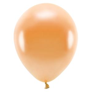 Party ballonnen - biologisch afbreekbaar - 100x - oranje - milieuvriendelijke feestversiering