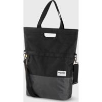 UrbanProof Urban proof fietsshopper recycled zwart/grijs