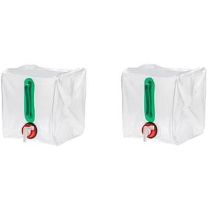 Opvouwbare Waterzak - 2x - 10L - Jerrycans/watertanks - Camping / Picknick / Outdoor